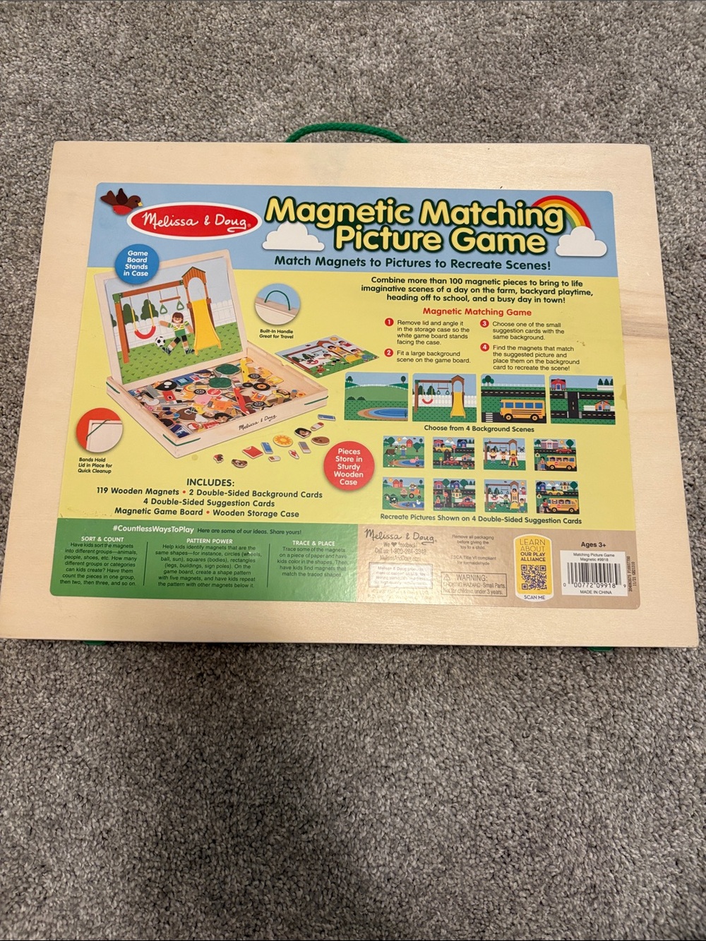 Melissa & Doug Magnetic Matching Picture Game
